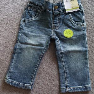 OshKosh Kids Lined Skinny Stretch Jeans Size 12M New